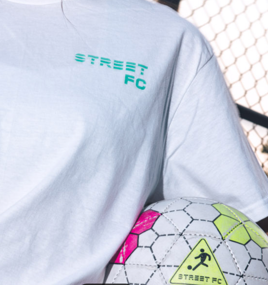 STFC Logo Tee In White