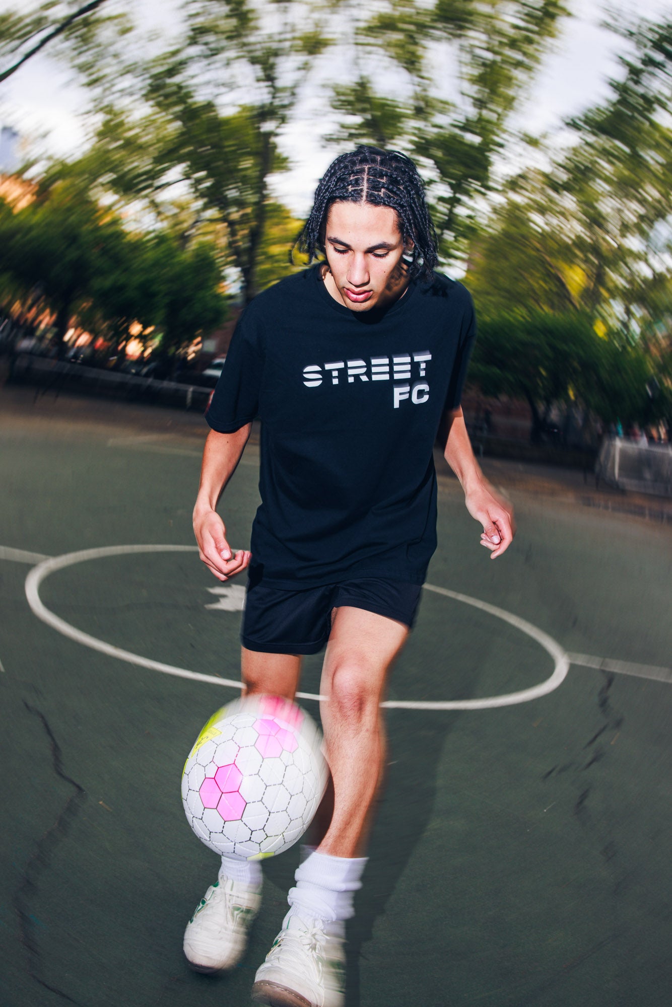 STFC Logo Tee In Black