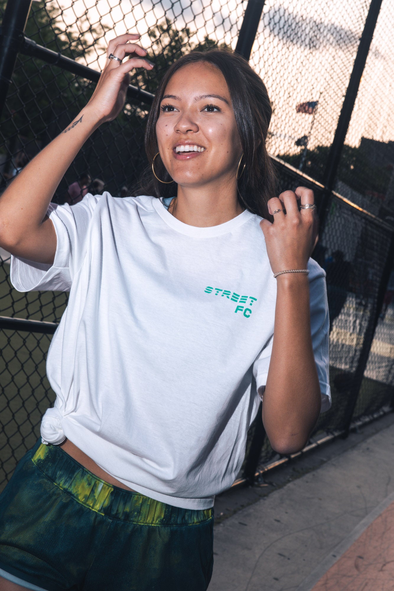 STFC Logo Tee In White
